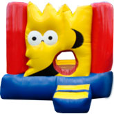 Brinca Brinca con Figura de Bart Simpson 3x4