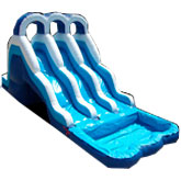 Tobogán Triple con Piscina 7x4